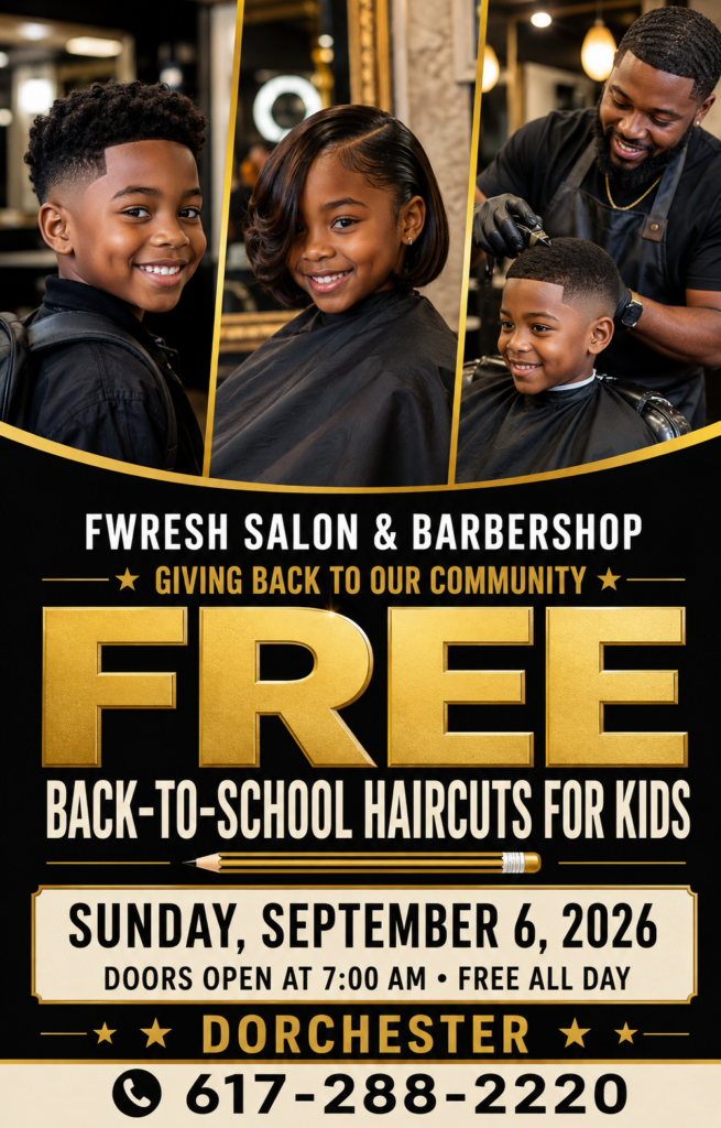 Free back-to-school haircuts event
