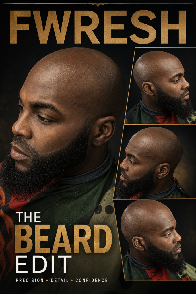 Beard cut showcase by Richard Fresh