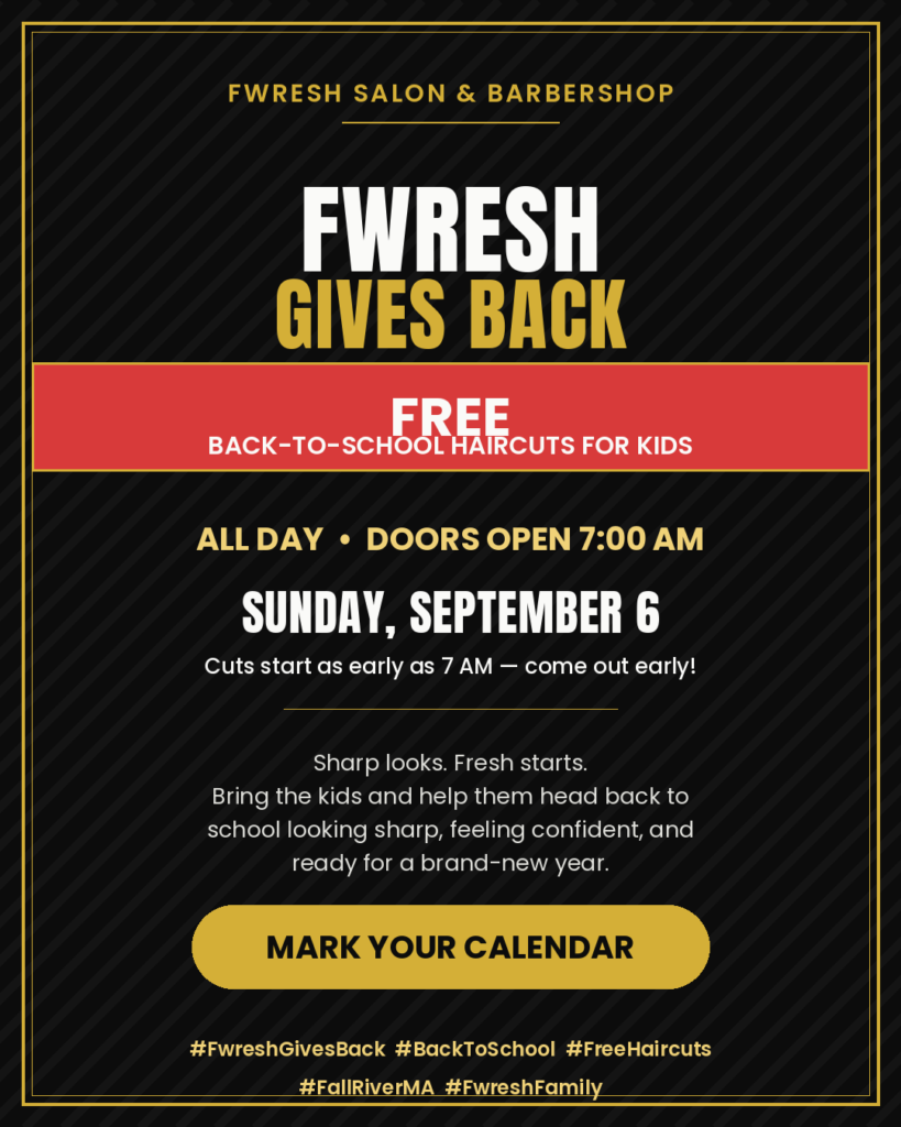 Free back-to-school haircuts event at FWRESH Barbershop